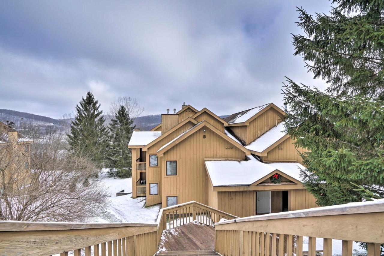 Ski-Inandout And Golf Condo With Aandc At Holiday Valley! Ellicottville Exterior photo